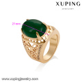 14731 Fashion jewelry finger rings, women's 18k gold zircon rings single stone designs